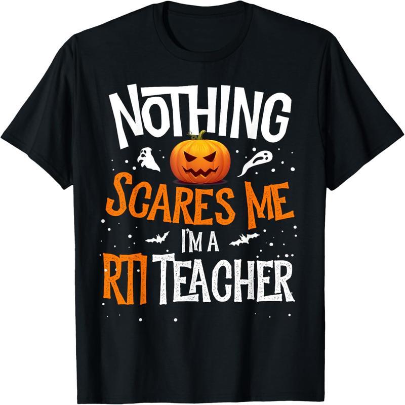 You don't scare me, I'm an RTI teacher Halloween Squad T-shirt