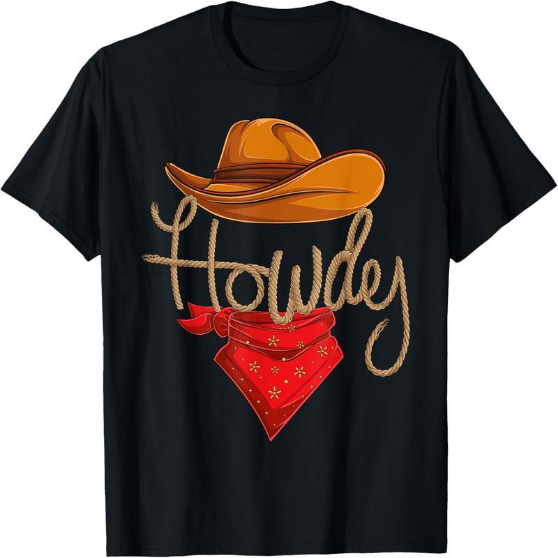 Howdy Cowboy, Country West Rodeo Howdy T-Shirt