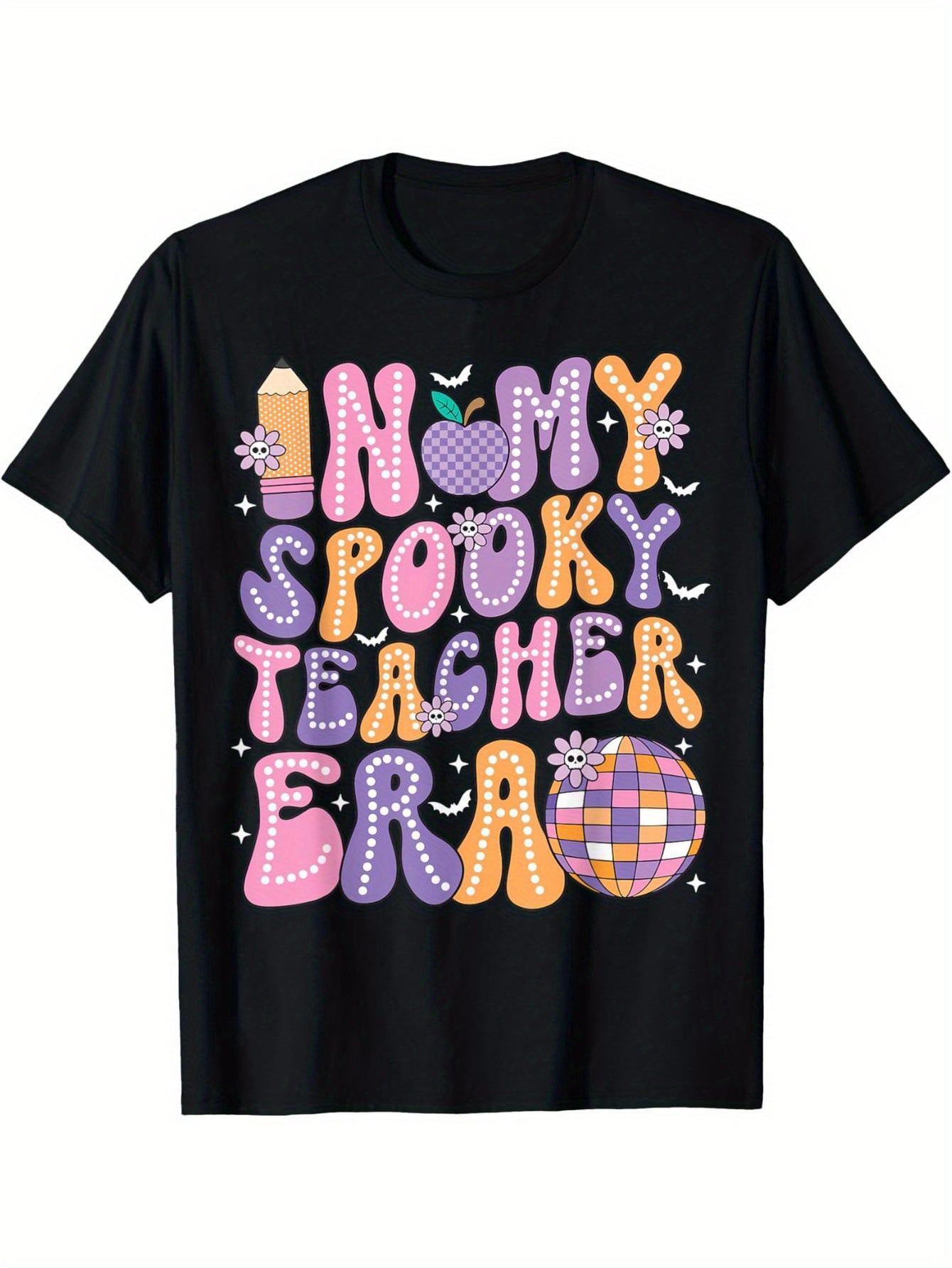 My Horror Teacher Era Funny Halloween T-Shirt
