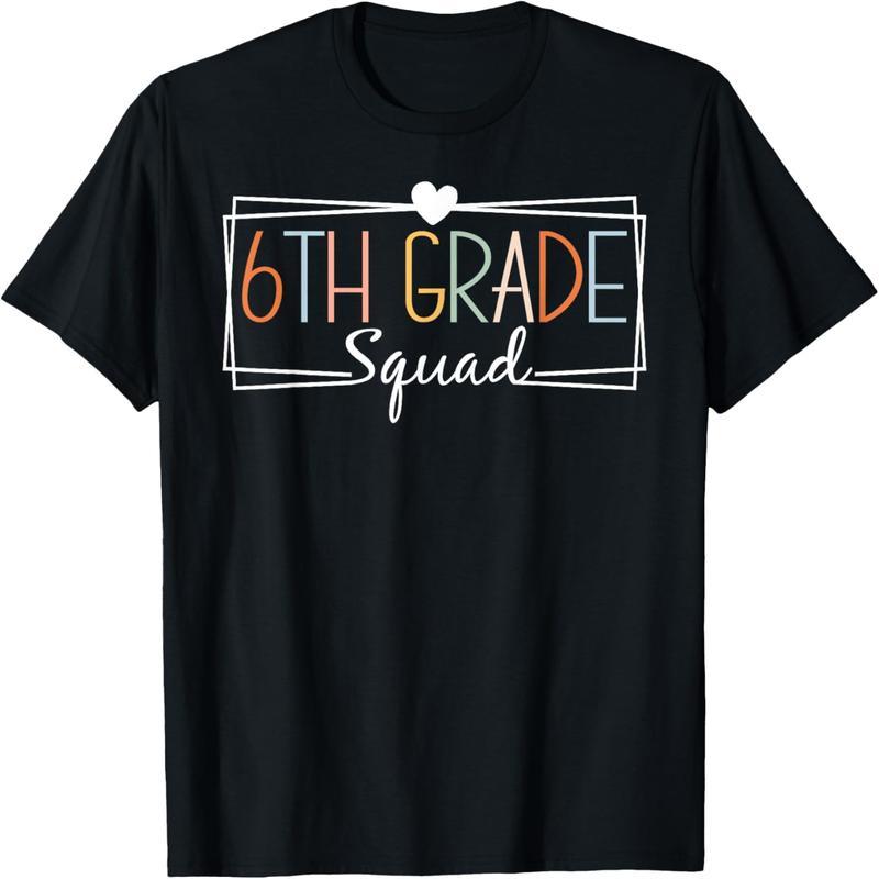6th Grade Team Teacher Boys, Girls 6th Grade Back to School T-Shirt
