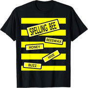 Spelling Bee Fun Puns Teacher Halloween Costume T-Shirt