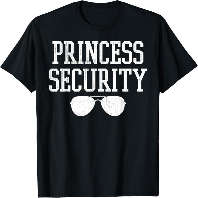 Halloween Dad Mom Daughter Adult Costume Princess Safety T-Shirt