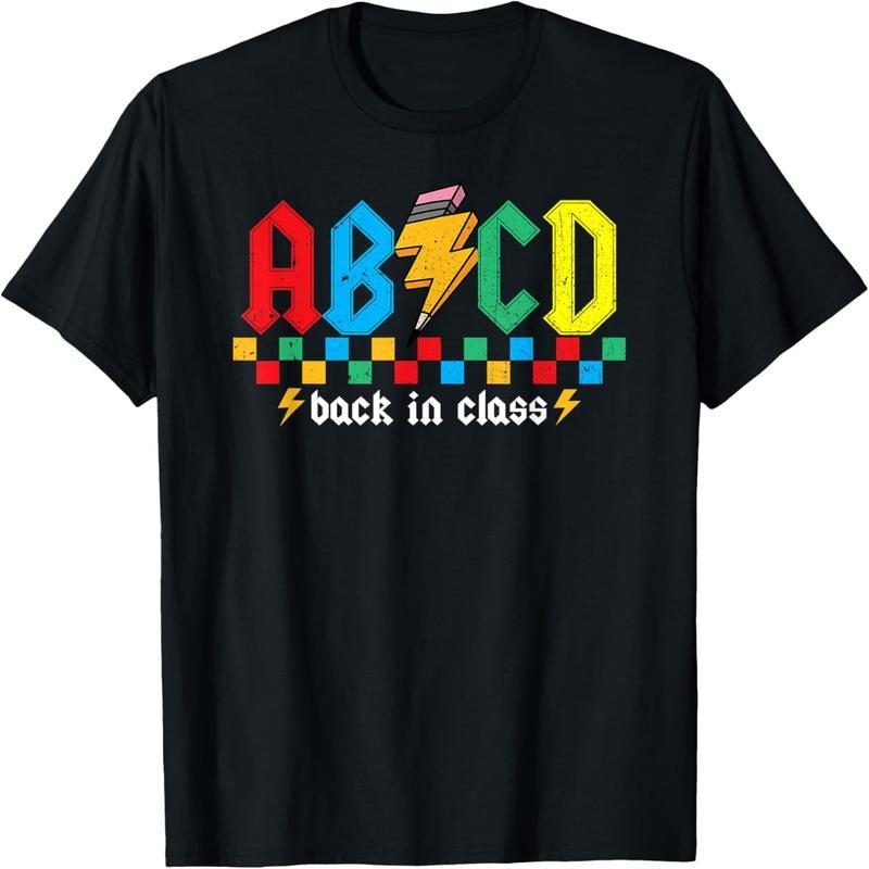 ABCD Back to School, Teachers, Back to School, Boys, Girls, Boys ABCD T-Shirt