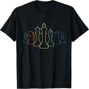 Retro Chess Fun Chess Proverbs T-Shirt for Chess Lovers