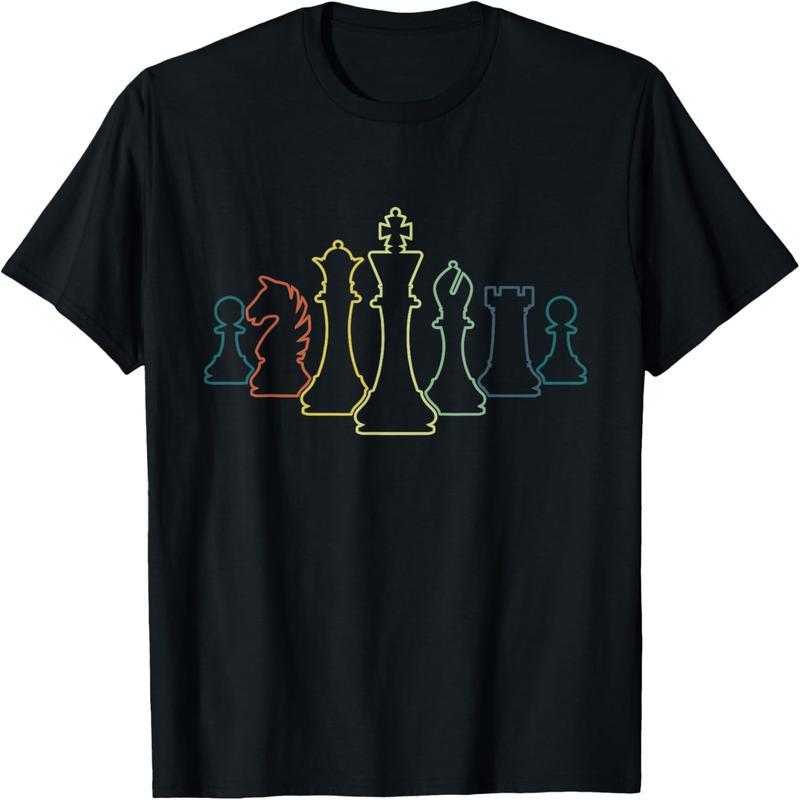 Retro Chess Fun Chess Proverbs T-Shirt for Chess Lovers