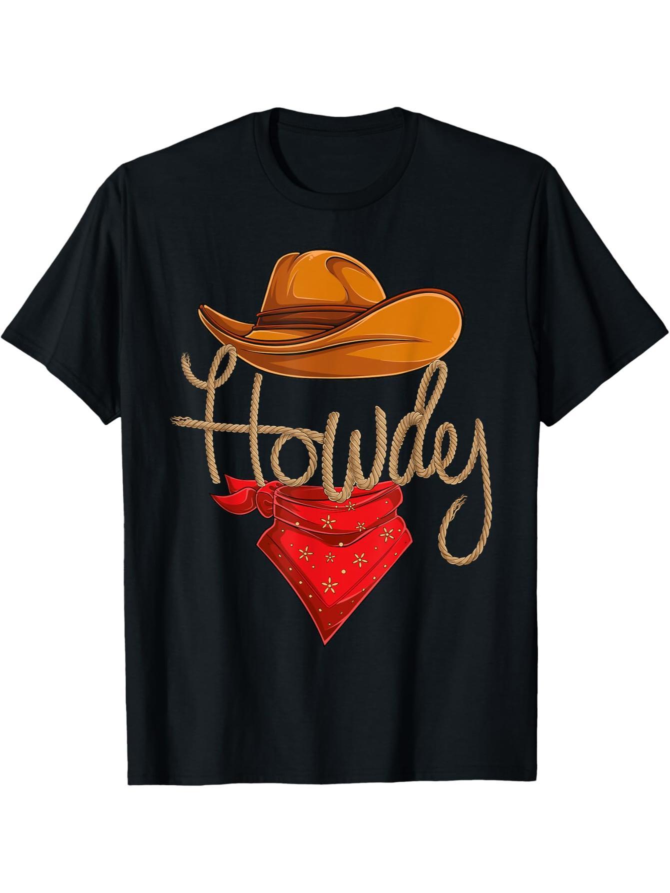 Howdy Cowboy, Country West Rodeo Howdy T-Shirt