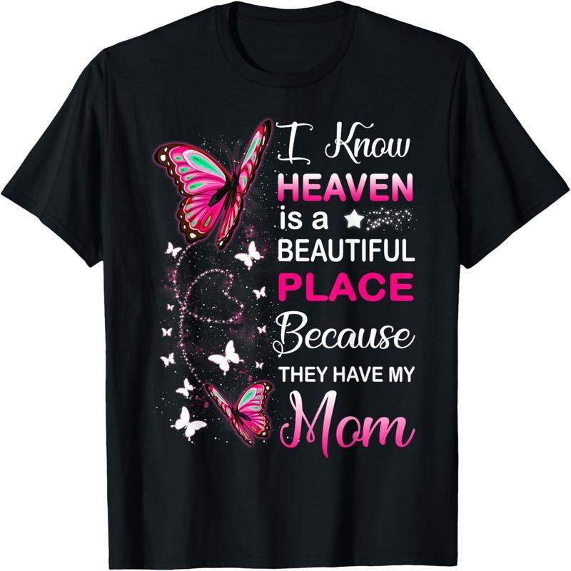 Mom is my guardian angel in heaven Memorial Day T-shirt for men and women