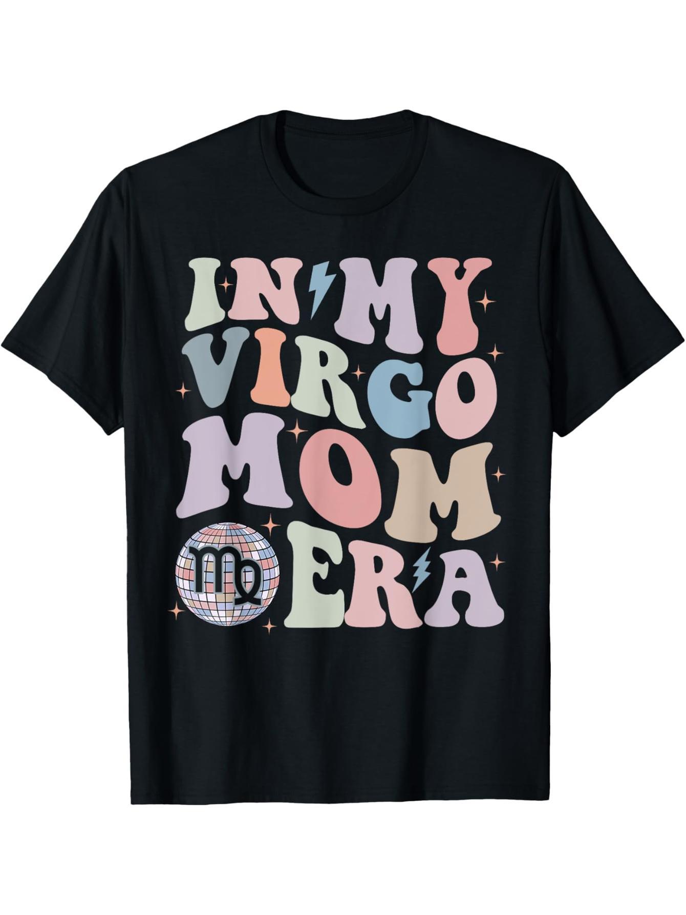 In My Virgo Mom Era Vintage Virgo Women T-Shirt