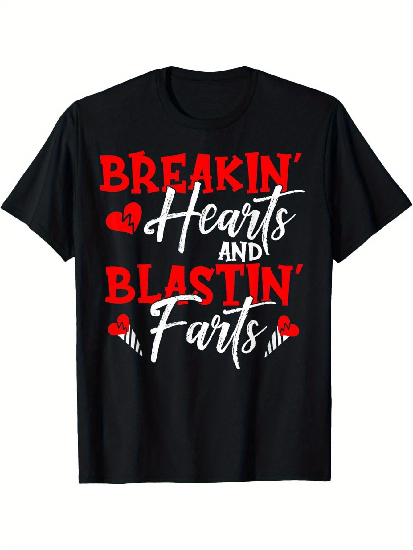 Valentine's Day Funny Heartbreak and Fart T-Shirt