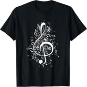 Treble Score Keys - Pianist Pianist Classical Music T-Shirt
