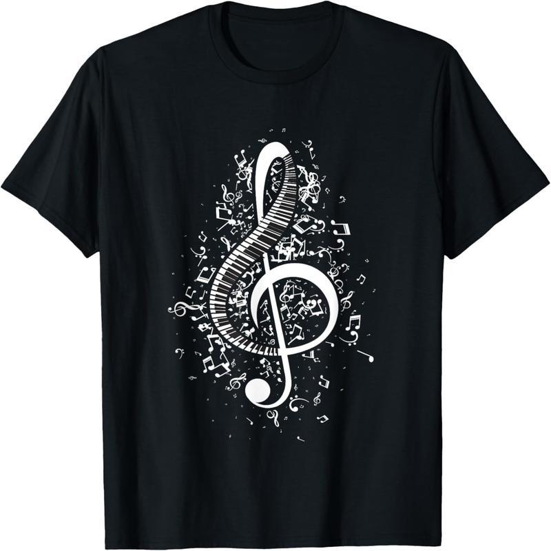 Treble Score Keys - Pianist Pianist Classical Music T-Shirt