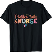 Mom and baby care, postpartum care, mom and baby care, breastfeeding T-shirts
