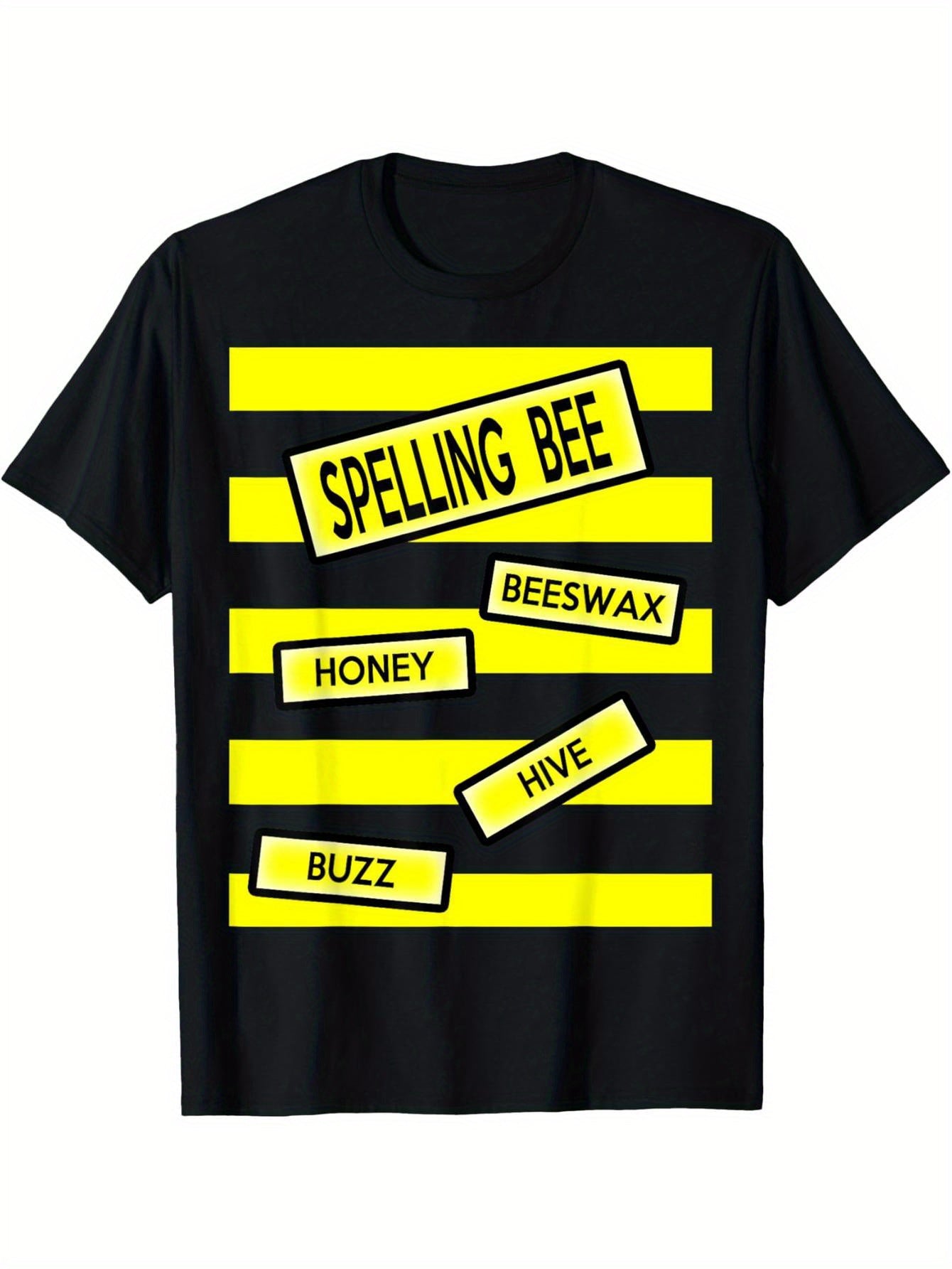 Spelling Bee Fun Puns Teacher Halloween Costume T-Shirt