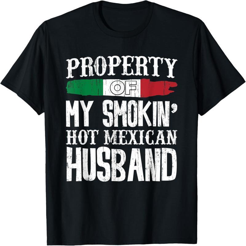 Women's Mexican Husband - Funny Wife Valentine's Day Gift T-Shirt