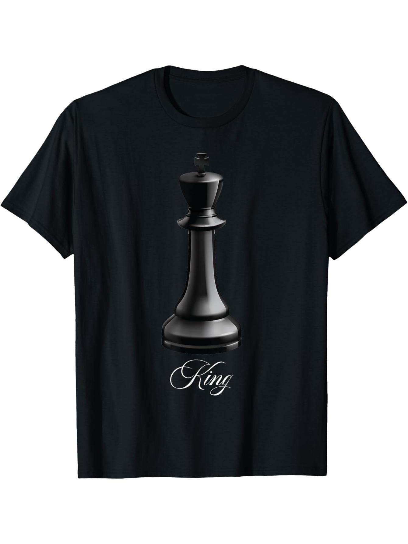 King Chess Clothing Chess Lovers Chess Club T-Shirt