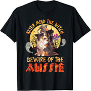 Halloween Mom and Dad Don't Mind Careful Australian T-Shirts