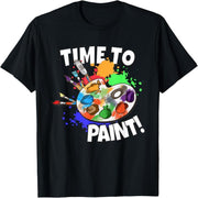 Art, Art Teacher, Painter, Art School, Painting Time T-Shirt