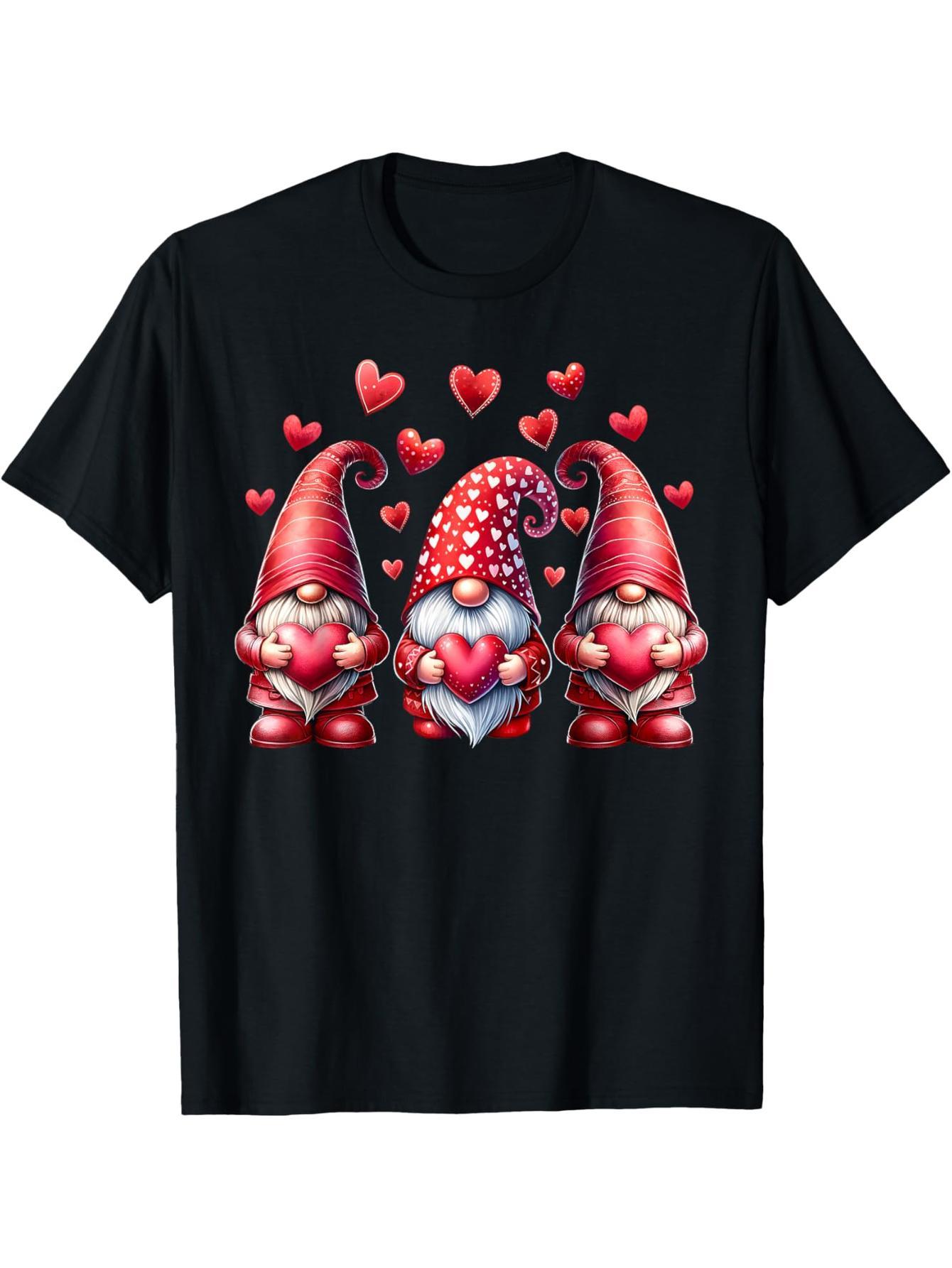 Valentine's Day Dwarf Cute Heart Love Dwarf Girls T-Shirt