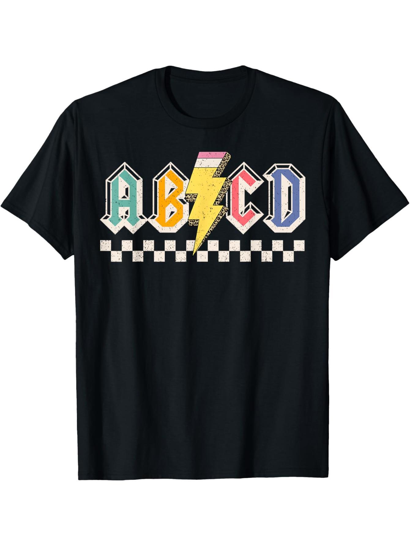 ABCD Back to School First Day Back to School Teacher Student T-Shirt