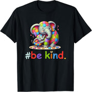 Autism Awareness Kindness Gift Elephant Mom Baby Kindness T-Shirt