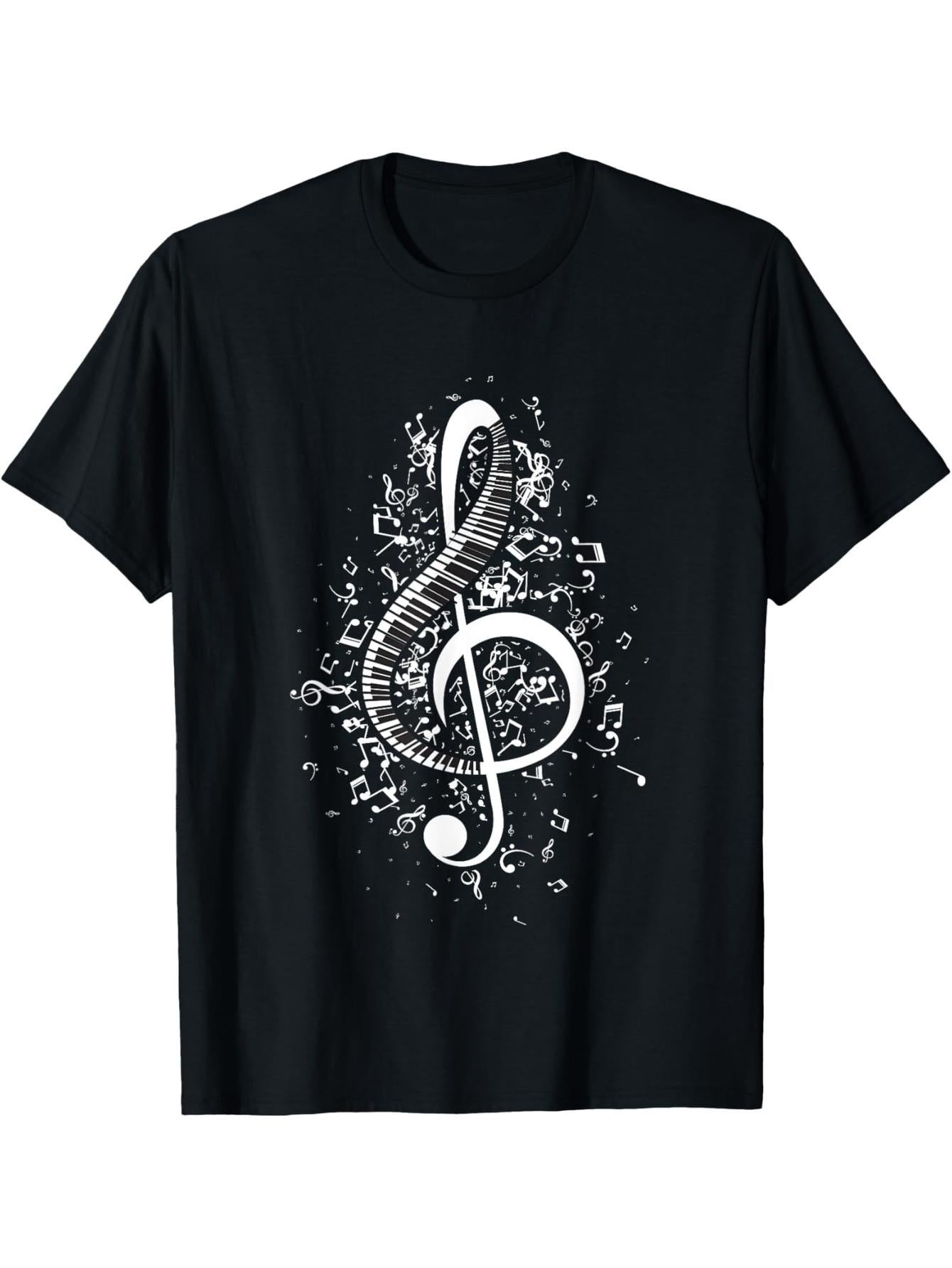 Treble Score Keys - Pianist Pianist Classical Music T-Shirt