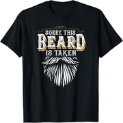 Sorry, the beard was taken. Rustic vintage Valentine's Day t-shirt
