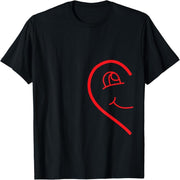 Half heart, left hand side love couple Camisa Pareja Ropa T-shirt