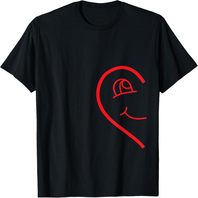 Half heart, left hand side love couple Camisa Pareja Ropa T-shirt