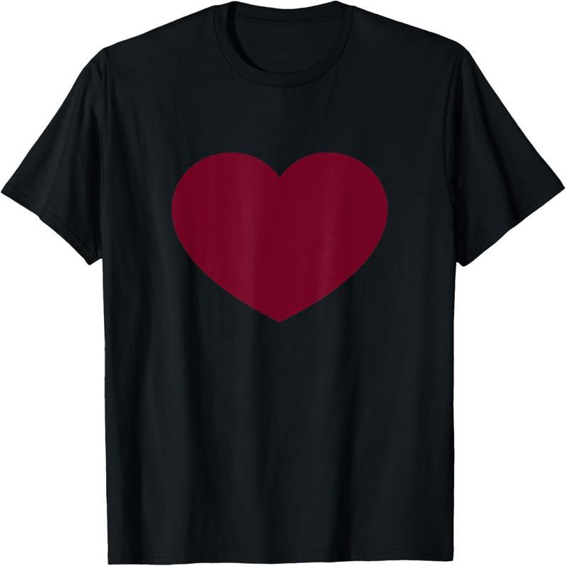 The heart is a symbol of love for Valentine's Day holiday t-shirts