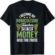 AG teacher I became an agriculture teacher T-shirt