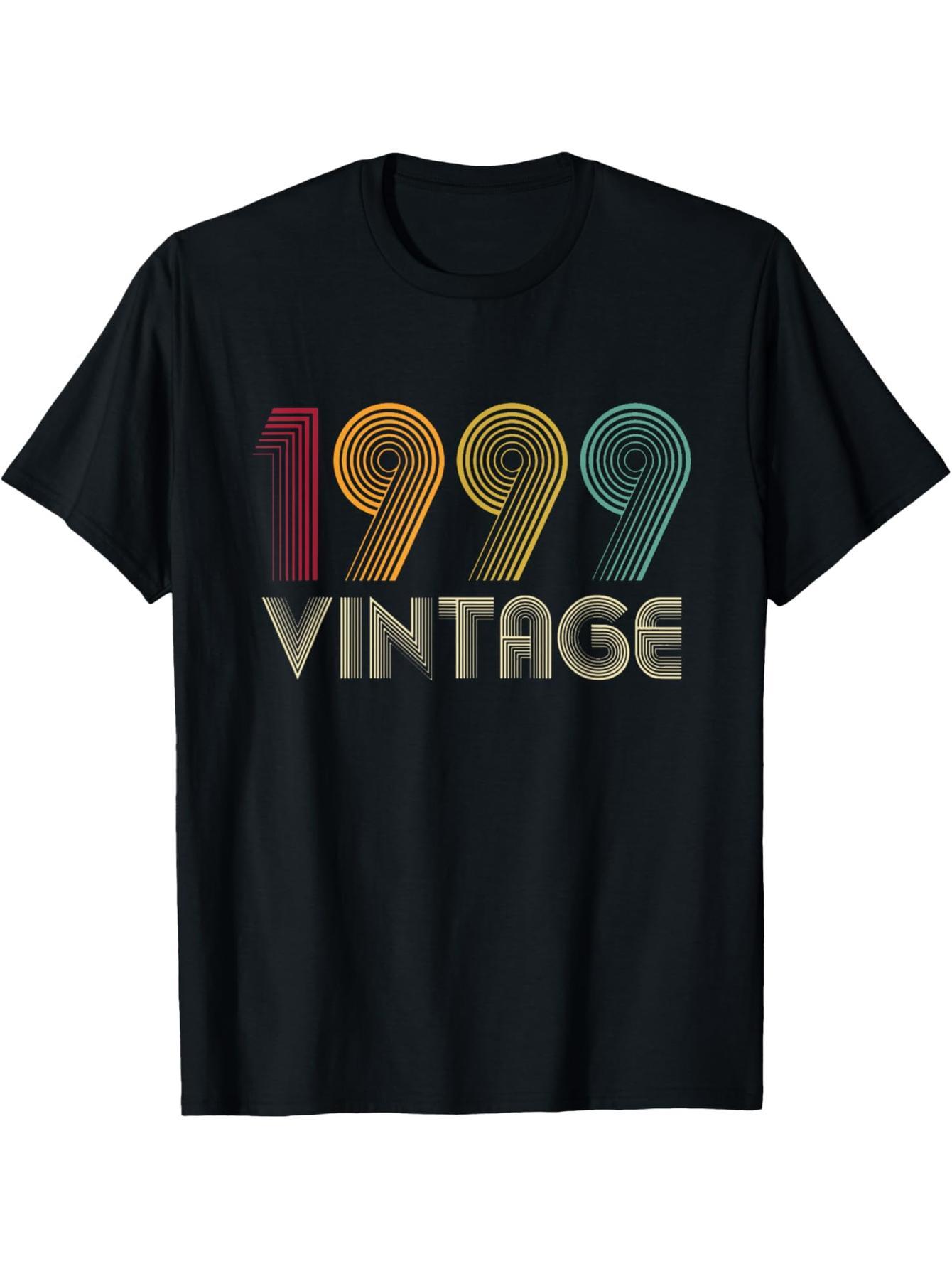 Vintage 1999 25th Birthday Gift 25 Year Old T-Shirt