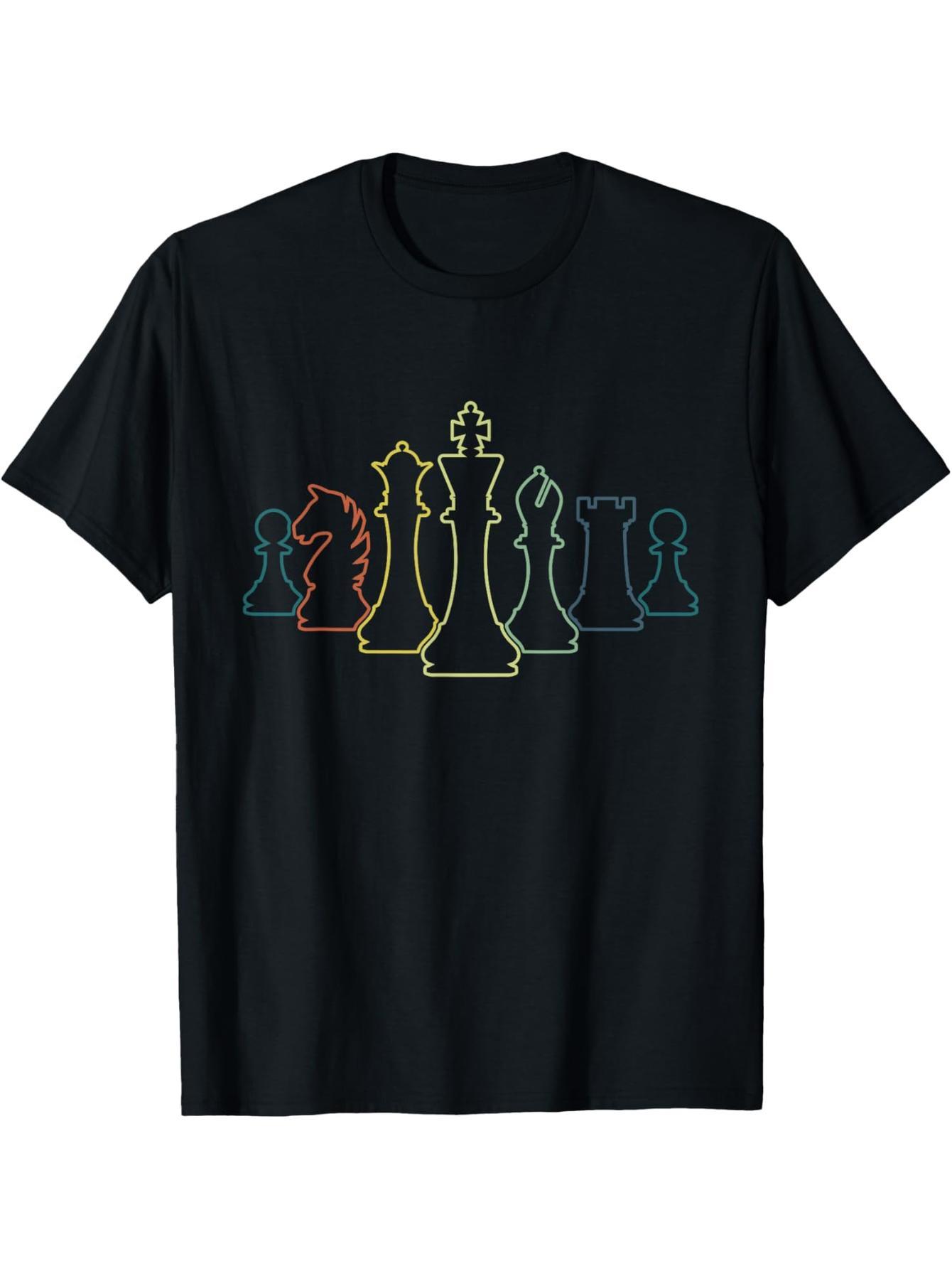 Retro Chess Fun Chess Proverbs T-Shirt for Chess Lovers